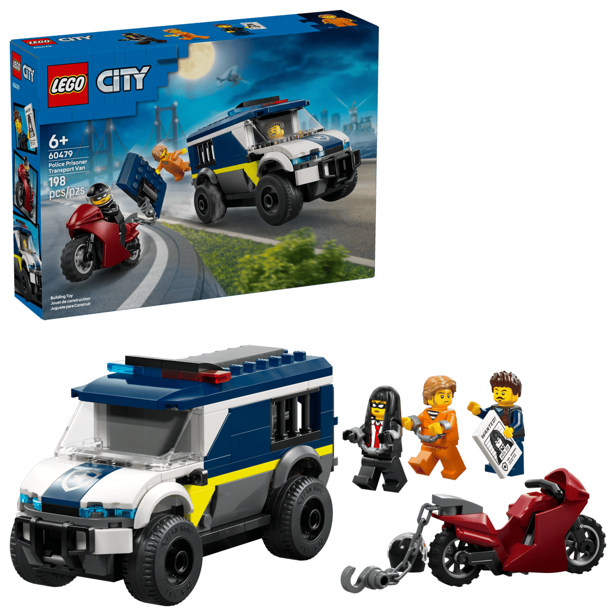 60479_boxprod_v39_en-gb LEGO® City 60479 - Полицейски затворнически микробус - Image 1