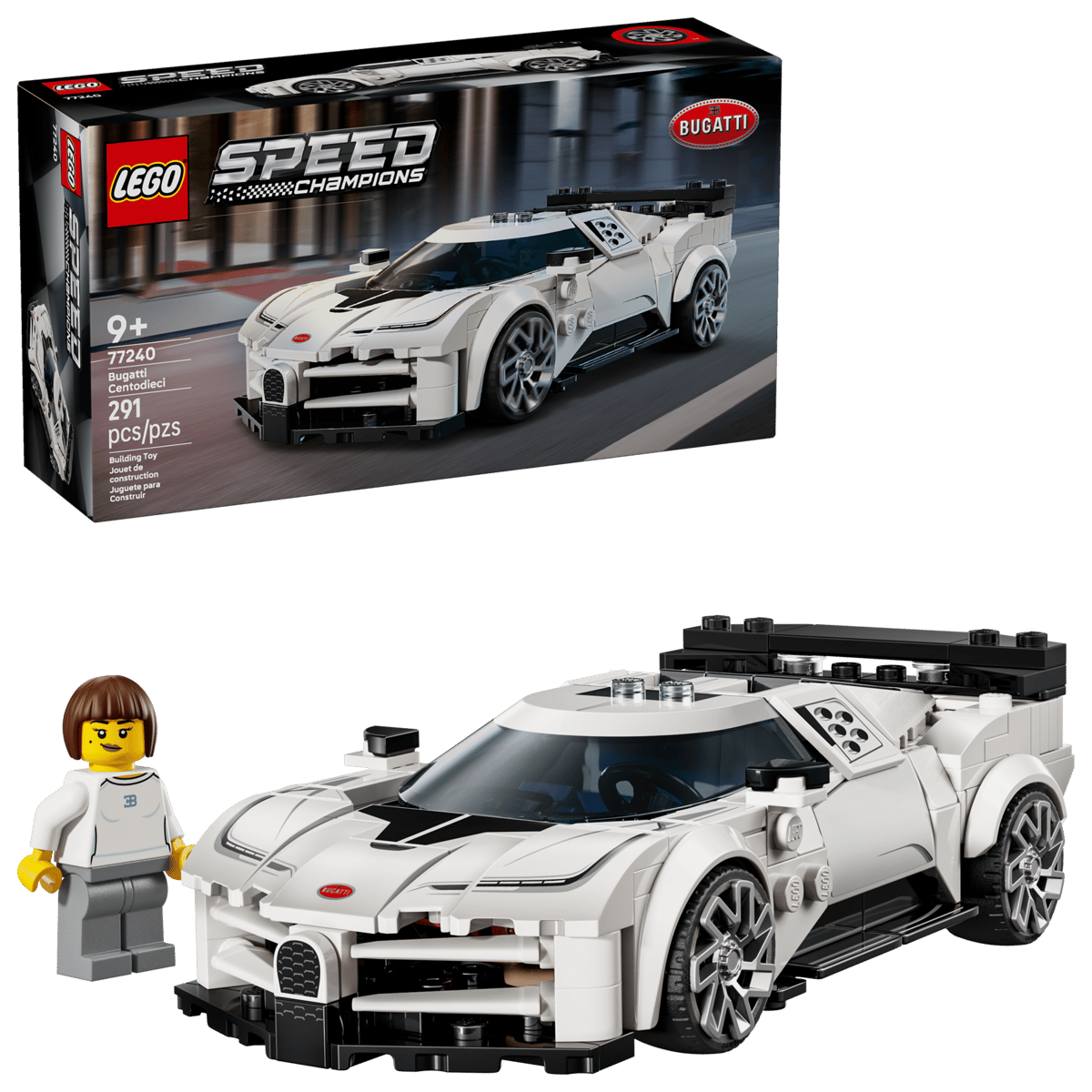 77240_boxprod_v39_en-gb LEGO® Speed Champions 77240 - Bugatti Centodieci - Image 1